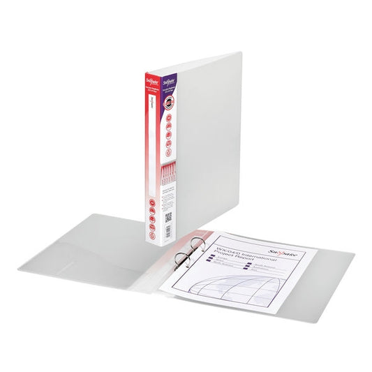 Snopake Executive Ring Binder - 25mm A4 Clear - 13371 - Vow