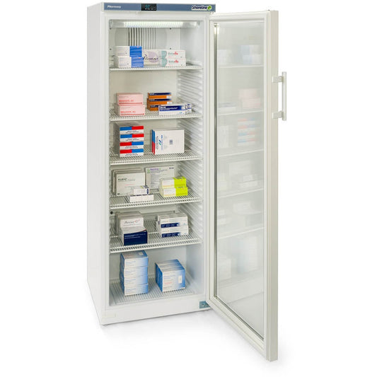 Shoreline 335 Litre Pharmacy Refrigerator - Glass Door - 