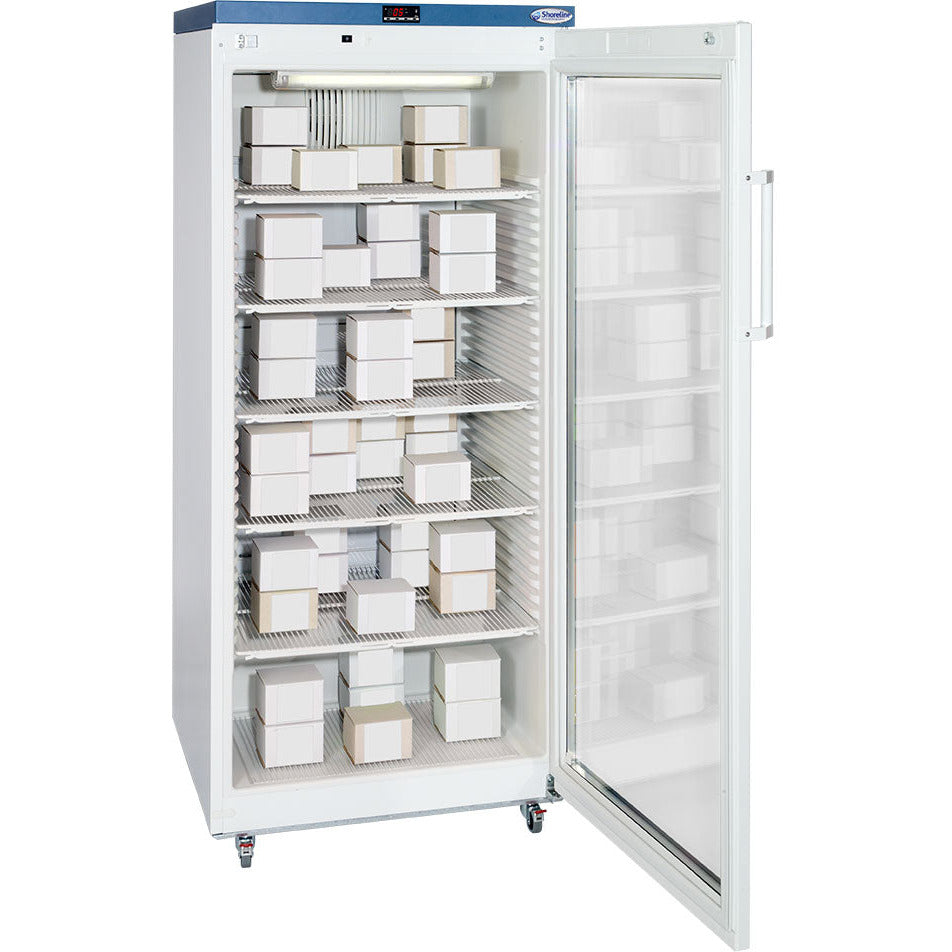 Shoreline Pharmacy Refrigerator Glass Door - 544 Litres