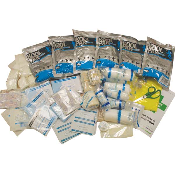 First Aid Backpack Refill First Aid Kit Refills – Medisave UK
