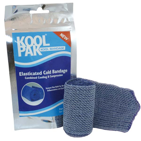Koolpak Elasticated Cold Bandage - 7.5cm x 4.5m - Koolpak