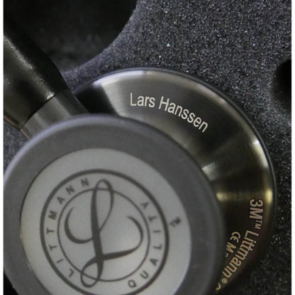 Littmann Cardiology IV Diagnostic Stethoscope: Black & Smoke 6162 - Littmann Stethoscopes