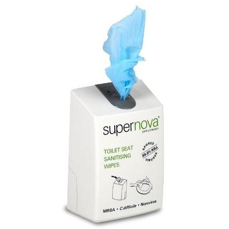 Supernova Toilet Seat Sanitising Wipes - 