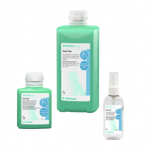 Softalind Pure 75ML Hand Disinfectant Bottle - BBraun
