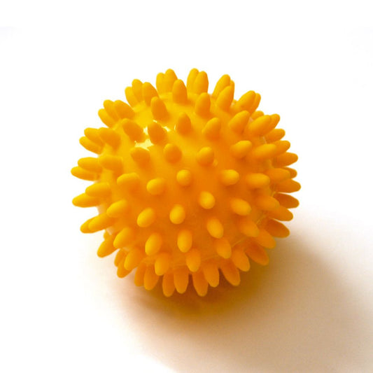 SISSEL Physio Spiky Ball Yellow 8cm x 2 - SISSEL