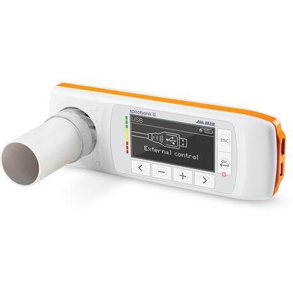 MIR Spirobank II Advanced Spirometer/Oximeter - Reusable Turbine x1 - MIR