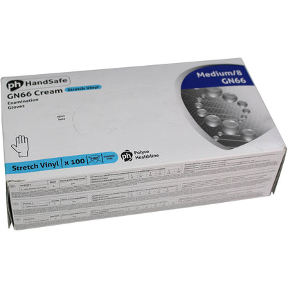 Vinyl Powder Free Clear Gloves - Pack of 100 - Extra Large - Discontinued