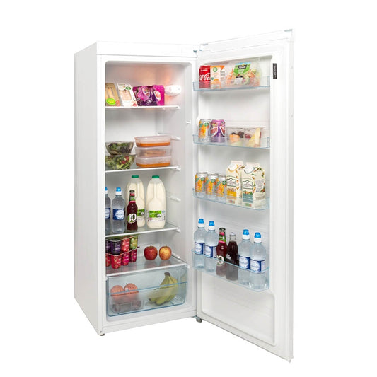 LC SRS236W Tall Upright essenChill Fridge Solid Door White 236L - Lec