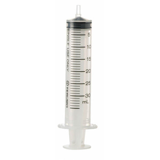 Terumo Eccentric Luer Tip Syringes 30ml x 50 - Terumo