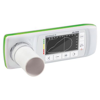MIR Spirobank II Basic Spirometer with 1 Reusable Turbine