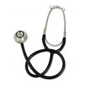 Medisave Black Dual Head Stethoscope