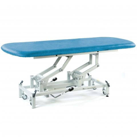 Therapy Hygiene Table, Hydraulic, Retractable Wheels - 186 x 65cm