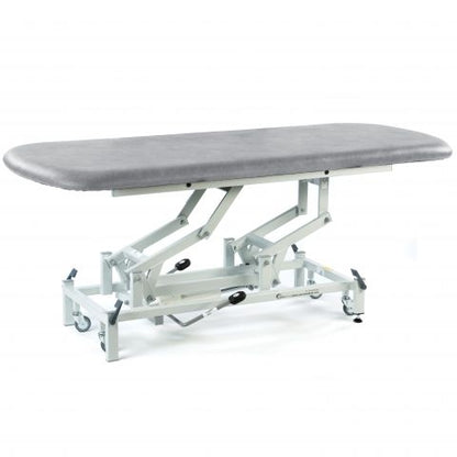 Therapy Hygiene Table, Hydraulic, Retractable Wheels - 186 x 65cm - 