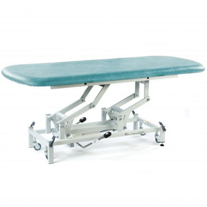 Therapy Hygiene Table, Hydraulic, Retractable Wheels - 186 x 65cm - 