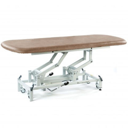 Therapy Hygiene Table, Hydraulic, Retractable Wheels - 186 x 65cm - 