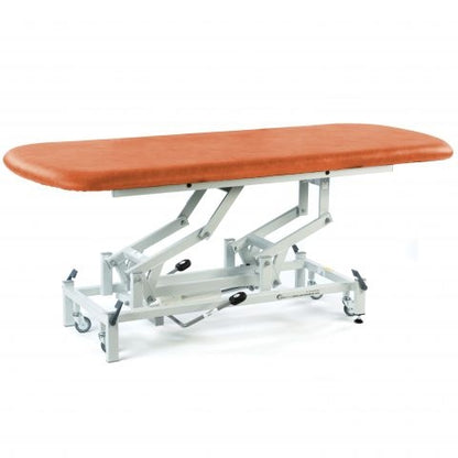 Therapy Hygiene Table, Hydraulic, Retractable Wheels - 186 x 65cm - 