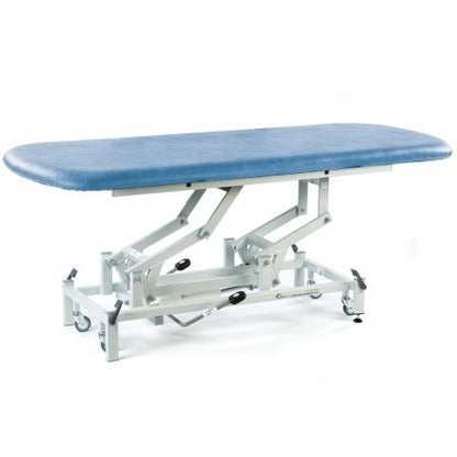 Therapy Hygiene Table, Hydraulic, Retractable Wheels - 186 x 65cm - 