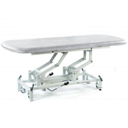 Therapy Hygiene Table, Hydraulic, Retractable Wheels - 186 x 65cm - 