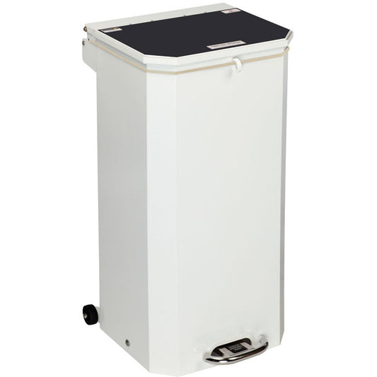 Flame Retardant Hands Free Bin - 70 Litre Black - 