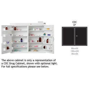 Sunflower CDC27 Cabinet with 8 shelves/8 trays/2 doors