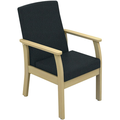 Sunflower Atlas Low-Back Patient Chair with Arms - Intervene Upholstery - 