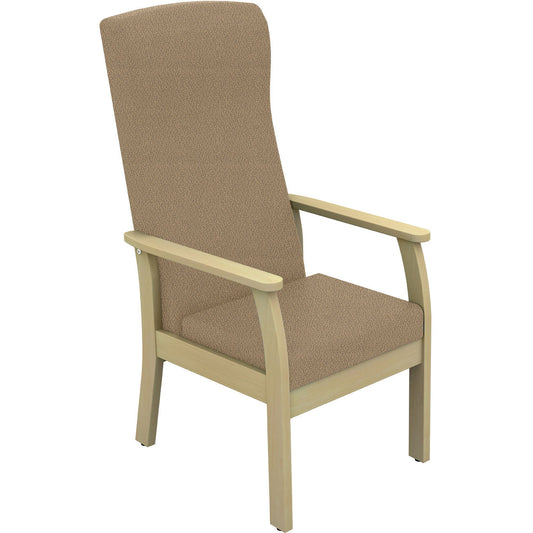 Sunflower Atlas High-Back Patient Arm Chair - Intervene Upholstery Anti Bacterial - 
