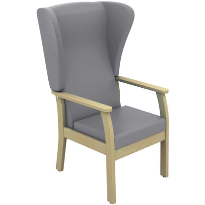 Sunflower Atlas High-Back Patient Chair with Wings - Vinyl Upholstery - 