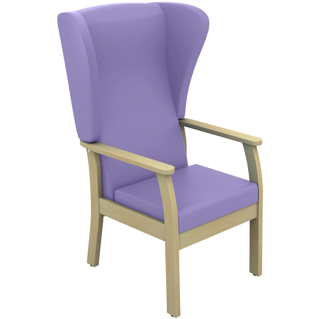 Sunflower Atlas High-Back Patient Chair with Wings - Vinyl Upholstery