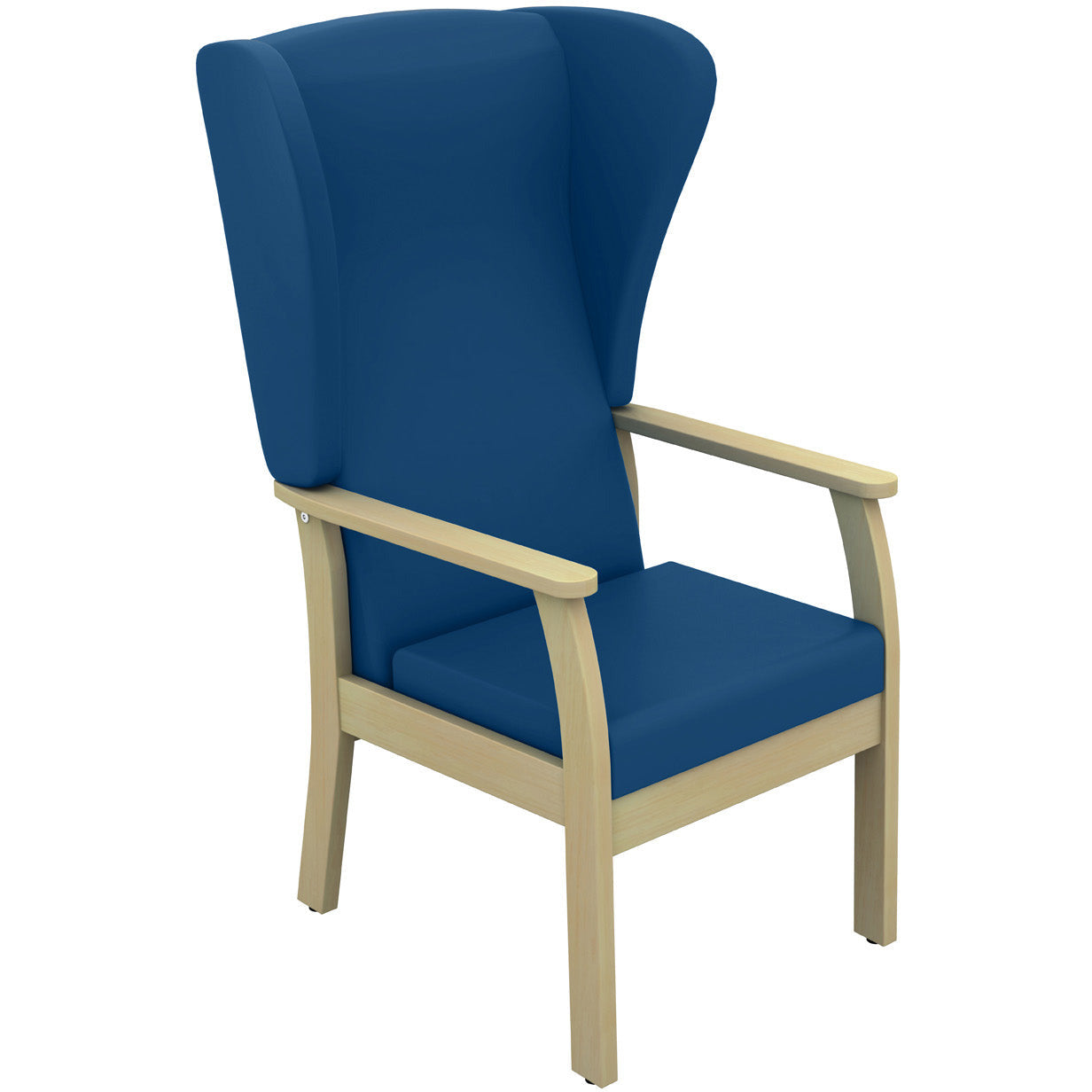 Sunflower Atlas High-Back Patient Chair with Wings - Vinyl Upholstery