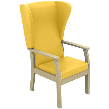 Sunflower Atlas High-Back Patient Chair with Wings - Vinyl Upholstery - 