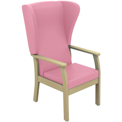 Sunflower Atlas High-Back Patient Chair with Wings - Vinyl Upholstery - 