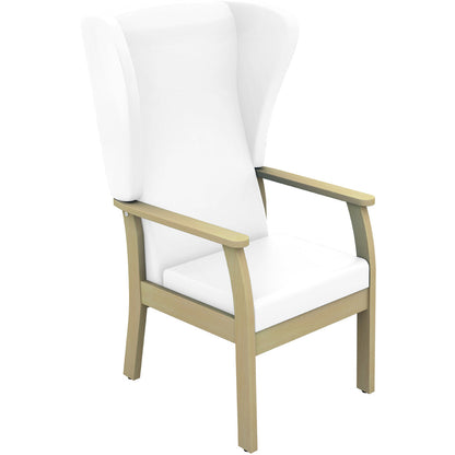 Sunflower Atlas High-Back Patient Chair with Wings - Vinyl Upholstery - 