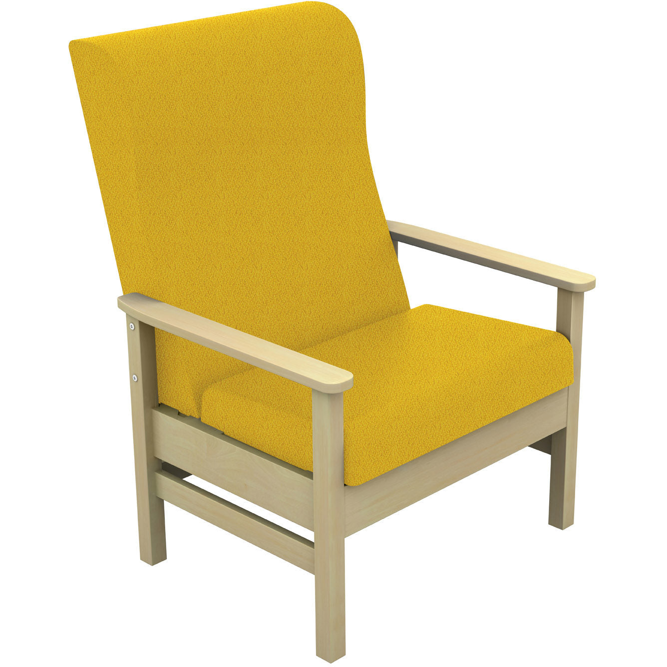 Sunflower Atlas Bariatric High-Back Patient Chair - Intervene Upholstery