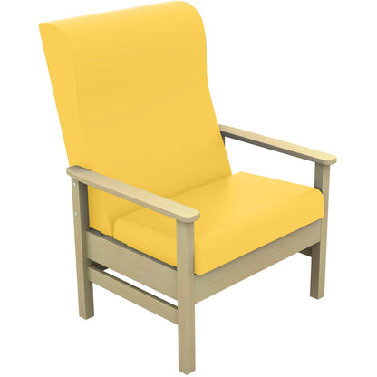 Sunflower Atlas Bariatric High-Back Patient Chair - Vinyl Upholstery