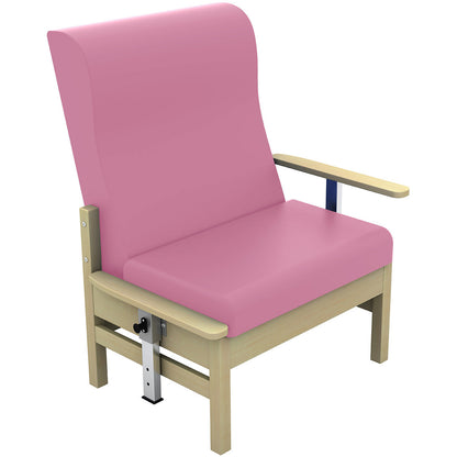 Sunflower Atlas Bariatric Patient Chair with Drop Arms - Vinyl Upholstery