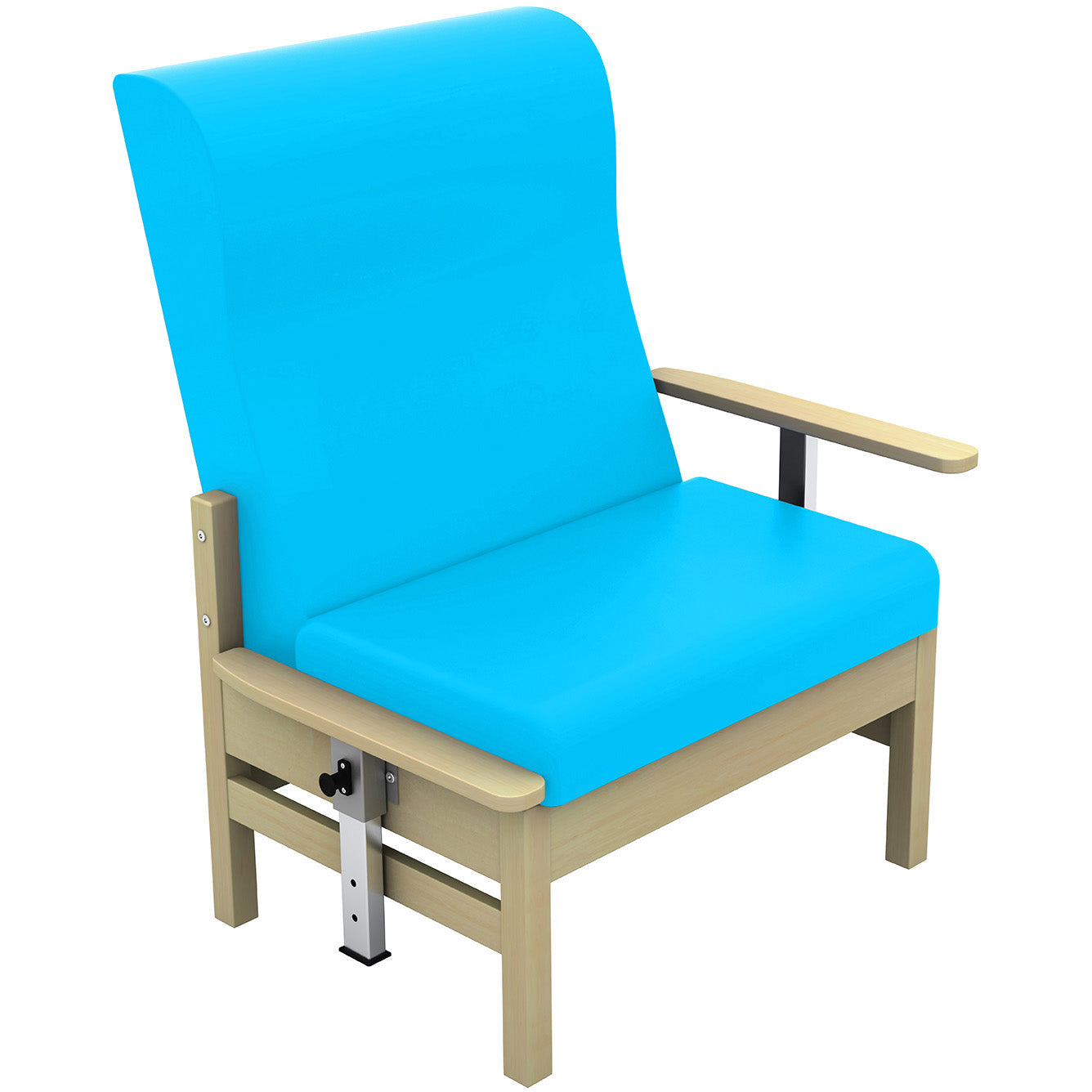 Sunflower Atlas Bariatric Patient Chair with Drop Arms - Vinyl Upholstery - 