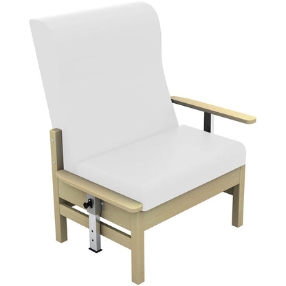 Sunflower Atlas Bariatric Patient Chair with Drop Arms - Vinyl Upholstery - 