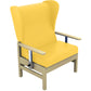 Sunflower Atlas Bariatric Patient Chair with Wings and Drop Arms - Vinyl Upholstery