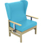 Sunflower Atlas Bariatric Patient Chair with Wings and Drop Arms - Vinyl Upholstery