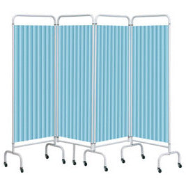 Sunflower Mobile Screen with Disposable Curtains - 4 Section - 