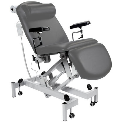 Sunflower Fusion Phlebotomy Chair with Electric-Assisted Sections & Tilting Seat  - Electric - 