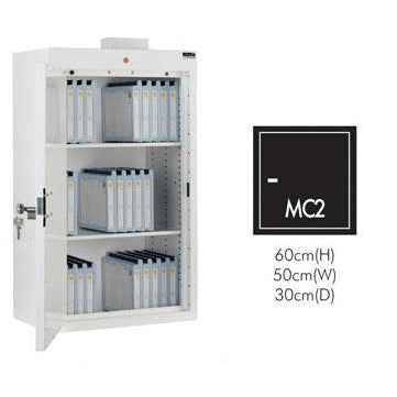 Sunflower Medicine Cabinet - 26 Nomad Cassettes, one door