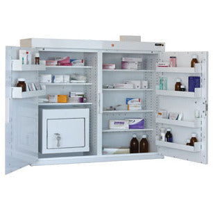 Sunflower Medicine Cabinet with Controlled Drug Inner - 