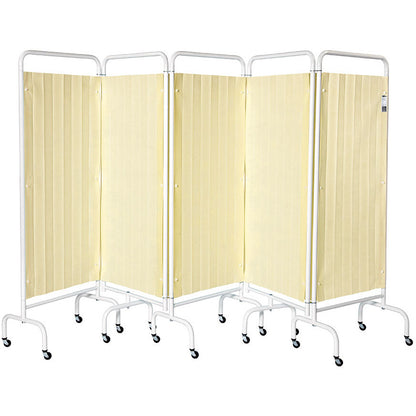 Sunflower Mobile Screen with Disposable Curtains - 5 Section - 