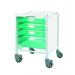 Sunflower Vista 40 Trolley with 3 Single  1 Double - 
