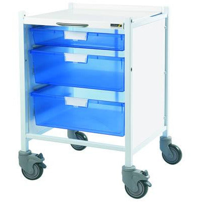 Sunflower Vista 40 Trolley with 1 Single 2 Double Trays - 