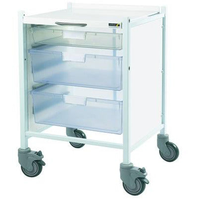 Sunflower Vista 40 Trolley with 1 Single 2 Double Trays - 