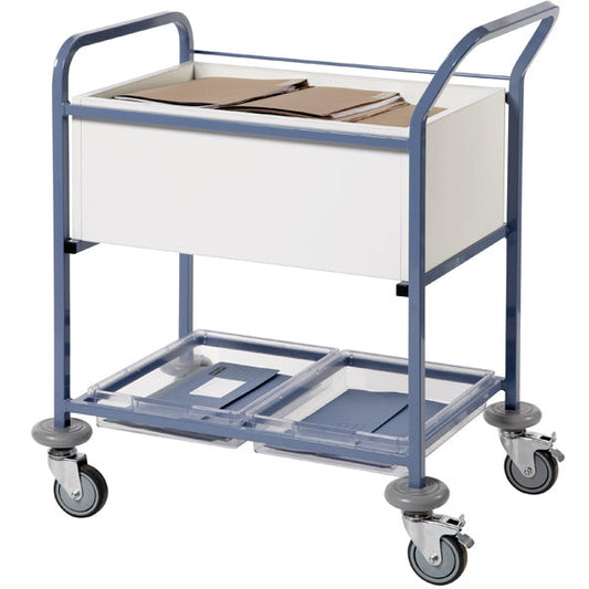 Sunflower Medical Records Trolley without Locking Lid - 