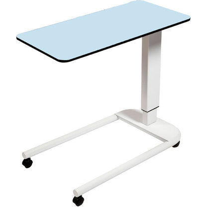 Sunflower Overbed Table with Parallel Base & Flat Laminate Top