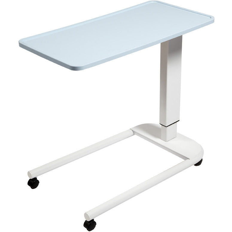 Sunflower Overbed Table with Parallel Base and High-Impact PVC Top - 
